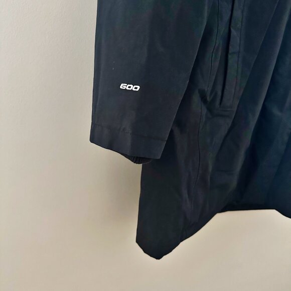 The North Face Women’s 2XL Arctic Parka Coat 600 Down Fill Black Jacket - Picture 7 of 16